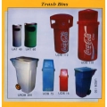 trash bins